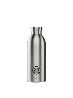 24Bottles Clima 500ml rozsdamentes acél termosz, STEEL