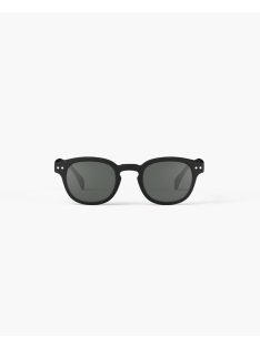 IZIPIZI RETRO C sunglasses, black, grey lenses +2.50