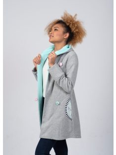 Evetkewear LIGHT GREY COAT - UNICORN