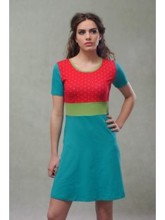 Evetkewear T-SHIRT DRESS  - COLORFUL