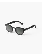 IZIPIZI RETRO C sunglasses, black, grey lenses +1.50