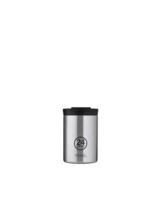   24Bottles Travel Tumbler 350ml rozsdamentes acél bögre, STEEL