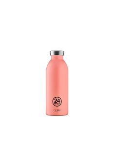   24Bottles Clima 500ml stainless steel insulated water bottle, BLUSH ROSE