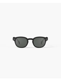 IZIPIZI RETRO C sunglasses, black, grey lenses +3.00