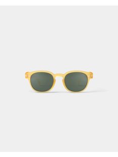   IZIPIZI Square Junior C sunglasses, yellow honey, grey lenses