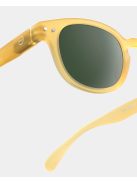 IZIPIZI Square Junior C sunglasses, yellow honey, grey lenses