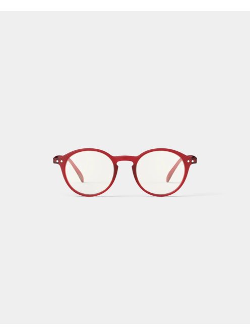 IZIPIZI IKONIKUS D monitor szemüveg, piros +2.00