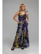 Artista DIANA printed palazzo leg jumpsuit