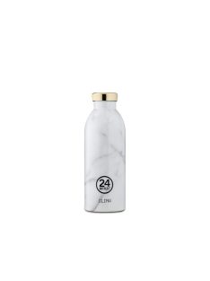   24Bottles Clima 500ml stainless steel insulated water bottle, CARRARA