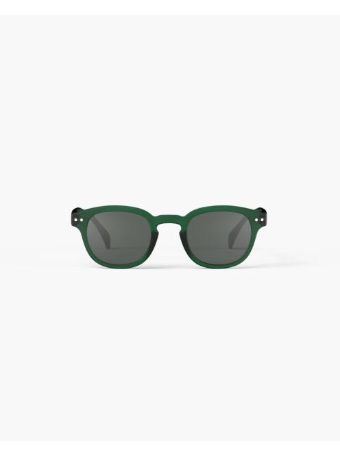 IZIPIZI RETRO C sunglasses, green, grey lenses