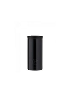   24Bottles Travel Tumbler 600ml rozsdamentes acél bögre, Tuxedo black