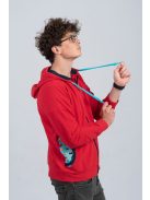 Evetkewear RED MAN ZIP HOODIE - SUSHI