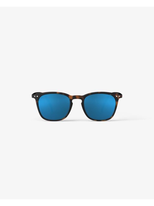 IZIPIZI TRAPEZE E sunglasses tortoise, blue mirror lenses