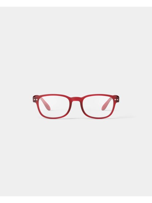 IZIPIZI RECTANGULAR B reading glasses, red +1.50