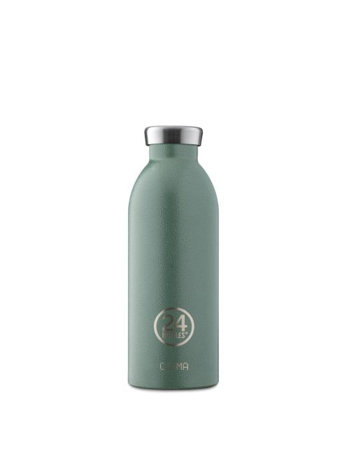 24Bottles Clima 500ml stainless steel insulated water bottle, RUSTIC MOSS GREEN 