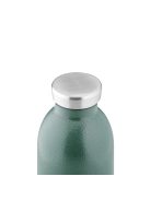 24Bottles Clima 500ml stainless steel insulated water bottle, RUSTIC MOSS GREEN 