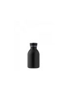 24Bottles Urban 250ml stainless steel water bottle, tuxedo black