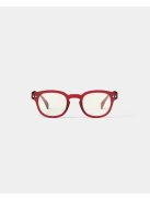 IZIPIZI monitor szemüveg C, piros +0.00