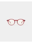 IZIPIZI IKONIKUS D monitor szemüveg, piros +3.00