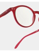 IZIPIZI ICONIC D blue light glasses, red +3.00