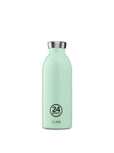   24Bottles Clima 500ml stainless steel insulated water bottle, AQUA GREEN