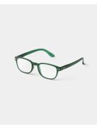IZIPIZI RECTANGULAR B reading glasses, green +1.00