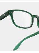 IZIPIZI RECTANGULAR B reading glasses, green +1.00
