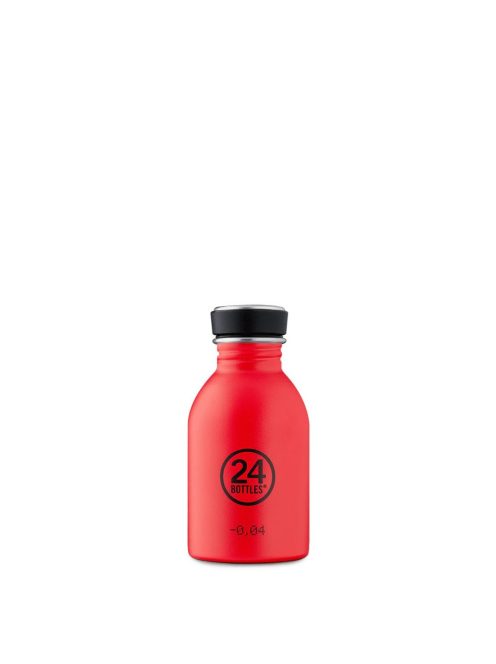 24Bottles Urban 250ml stainless steel water bottle, hot red