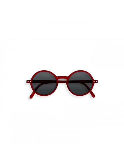 IZIPIZI ROUND Junior G sunglasses, red, grey lenses