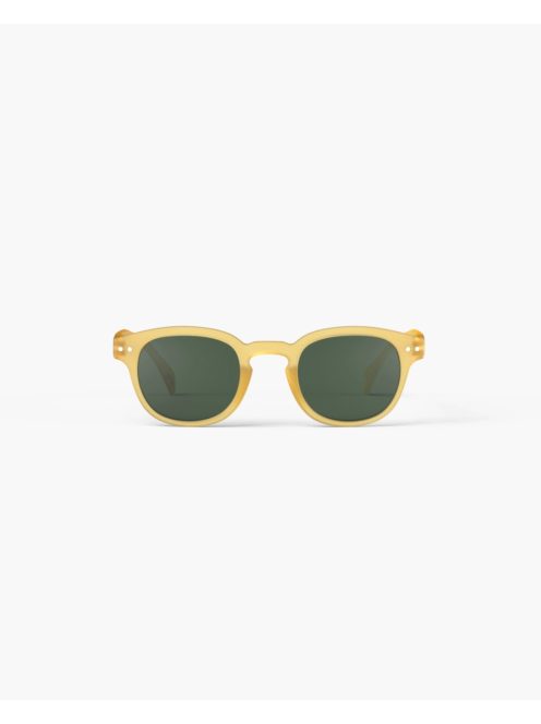 IZIPIZI RETRO C sunglasses, yellow honey, grey lenses