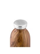 24Bottles Clima 500ml stainless steel insulated water bottle, SEQUOIA WOOD