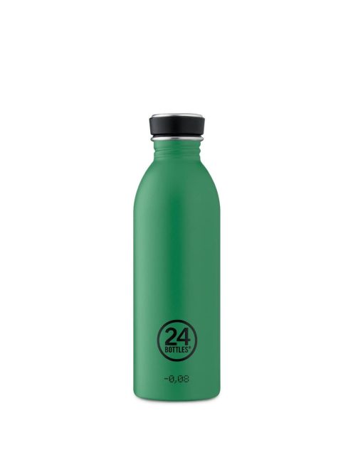 24Bottles Urban 500ml stainless steel water bottle, Emerald Green