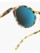 IZIPIZI PANTOS D sunglasses, blue tortoise, blue mirror lenses