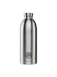 24Bottles Clima 850ml rozsdamentes acél termosz, STEEL