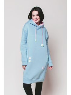 Evetkewear LIGHT BLUE HOODIE - MINA