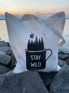 Stay wild themed választható nonamestore tote bag prints by Rédai Dániel