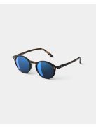 IZIPIZI PANTOS D sunglasses, tortoise, blue mirror lenses