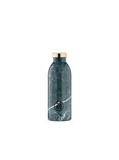   24Bottles Clima 500ml rozsdamentes acél termosz, GREEN MARBLE