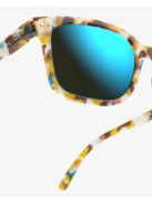 IZIPIZI LARGE L sunglasses, blue tortoise, blue mirror lenses