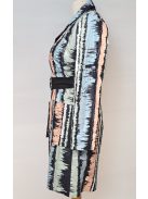 Pitour S/S19 multicolor coat with belt