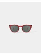IZIPIZI Square Junior C sunglasses, red, grey lenses