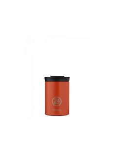   24Bottles Travel Tumbler 350ml rozsdamentes acél bögre, Sunset orange