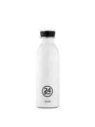 24Bottles Urban 500ml stainless steel water bottle, ICE WHITE