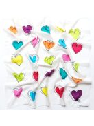 Silk and More HEARTS SILK SCARF