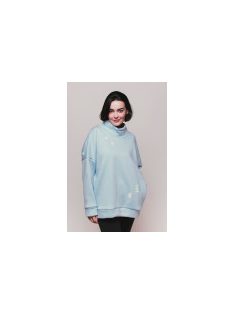 Evetkewear LIGHT BLUE SWEATSHIRT GARBO - COZY LONG