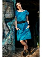 SustikKriszta LUCEE dress (turquoise)