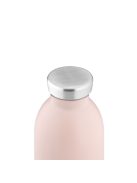 24Bottles Clima 500ml stainless steel insulated water bottle, DUSTY PINK STONE