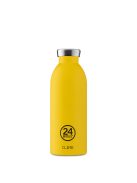 24Bottles Clima 500ml stainless steel insulated water bottle, Taxi yellow