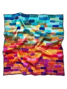 Silk and More MYSTYLE MULTICOLOR LARGE SILK SCARF