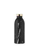 24Bottles Clima 500ml stainless steel insulated water bottle, Black Marble